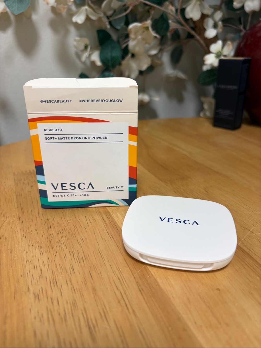 Vesca Kissed By Soft-Matte Bronzing Powder In SANTORINI, Full 0.35oz, BNIB, New